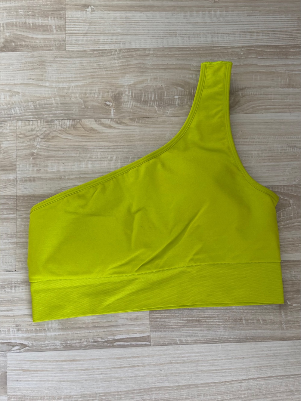 PINK Victoria's Secret Woman’s Neon Lime sports bra
